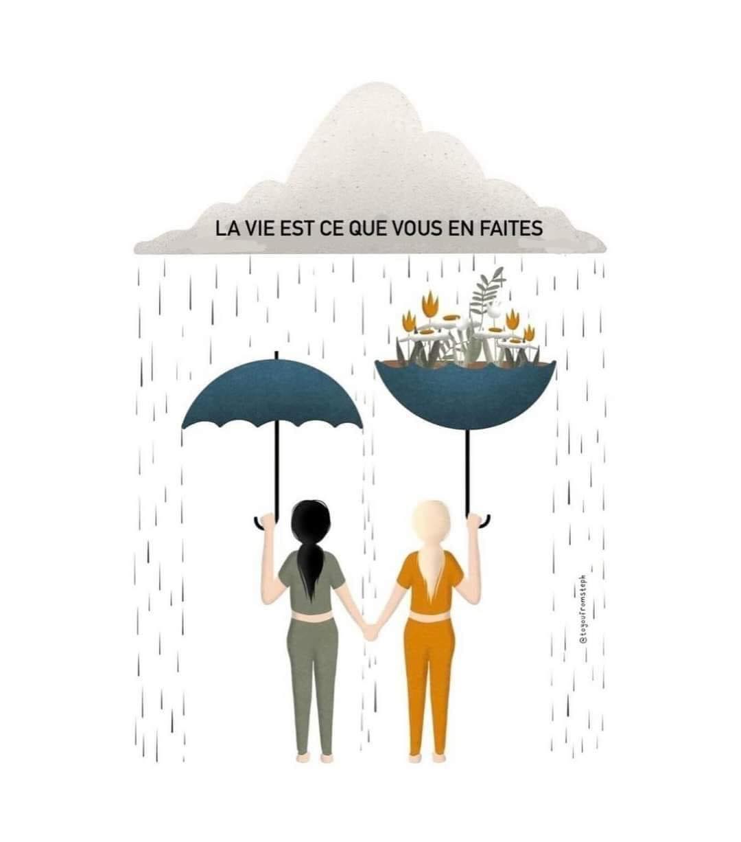 Illustration positive sur la gestion des émotions et du stress